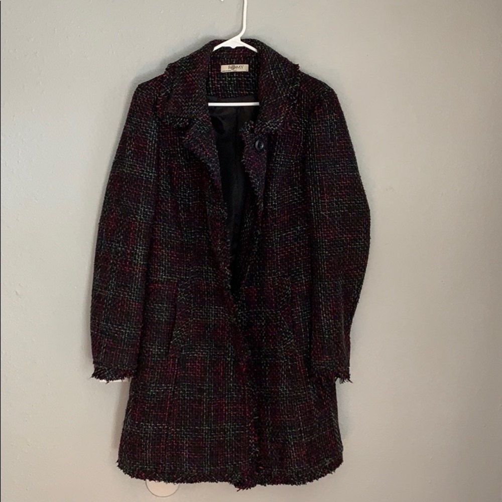 Beautiful Tweed Dress Trench Coat